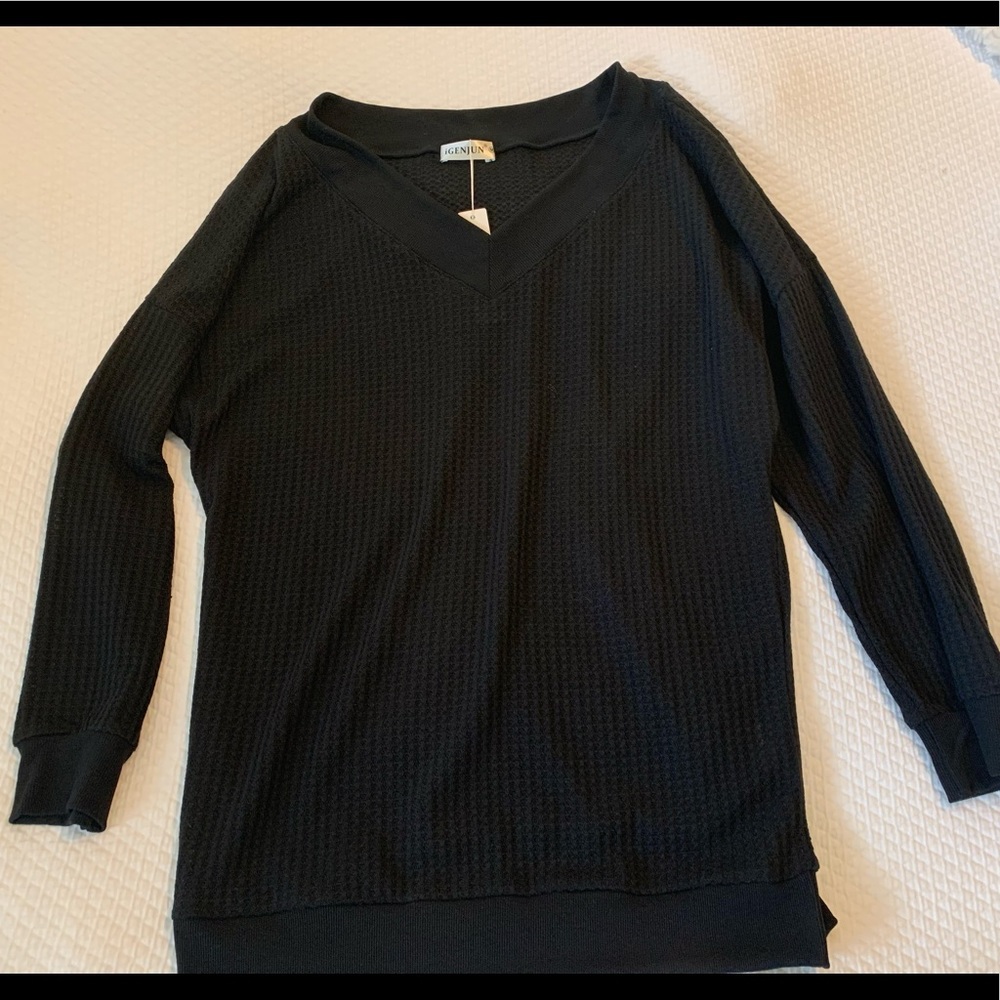 Black Knit Sweater